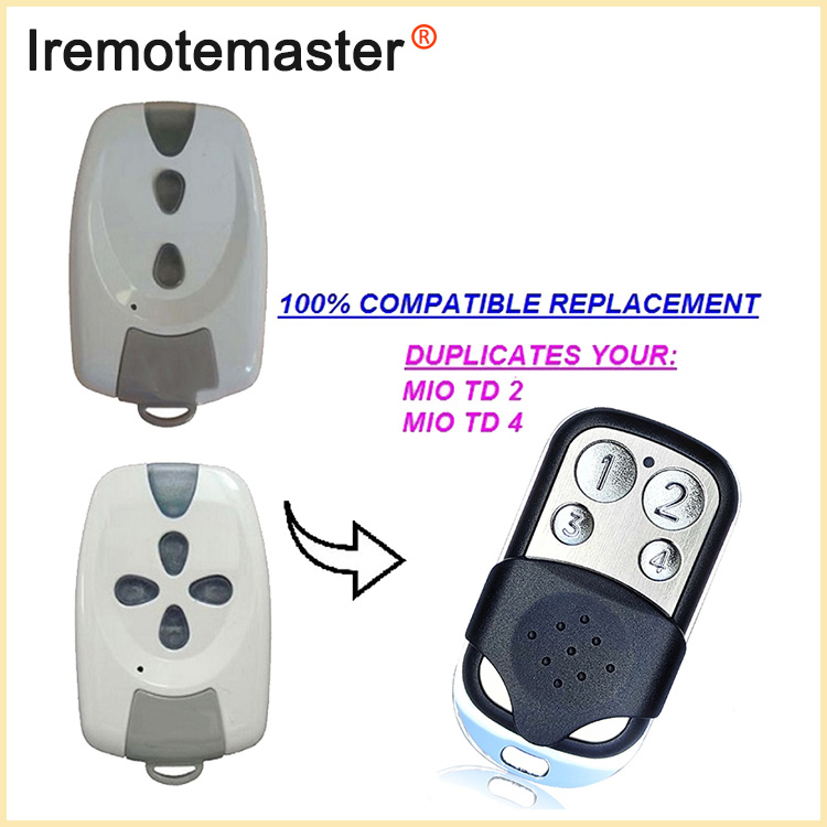 適用於 MIO TR2 TR4 車庫遙控滾碼 433MHz
