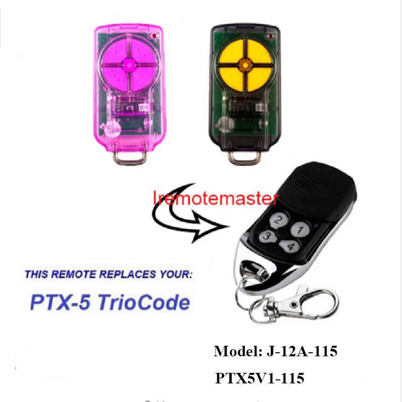 適用於 PTX5 V1 TrioCode Gate 遠程門更換 433.92MHz 滾動代碼